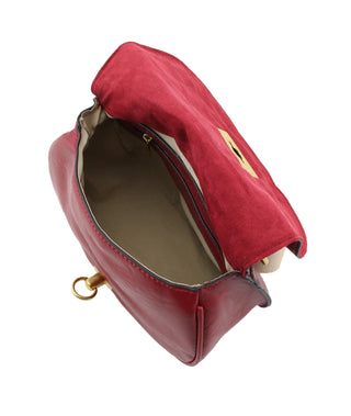 Lea Small Crossbody Bag | Red