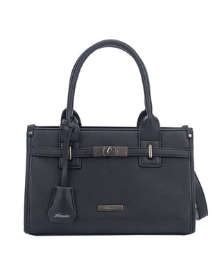 Ines Medium Grab Bag | Black