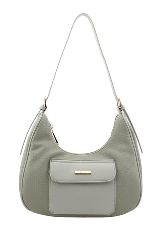 Sunflower Curved Shoulder Bag | Green