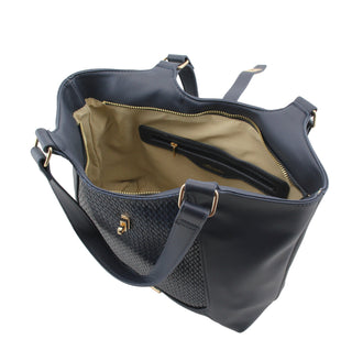 Dahlia Large Tote Bag | Navy