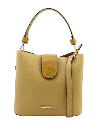 Poppy Medium Bucket Bag | Yellow