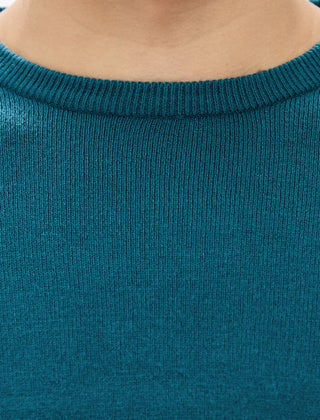 Badger Soft Crew Neck Kingfisher Blue