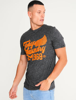 Rocket Tee | Dark Grey Grindle