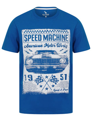 Speed Machine Tee Victoria Blue