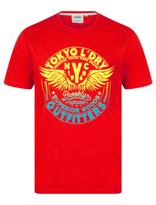 Manor Tee | Chinese Red