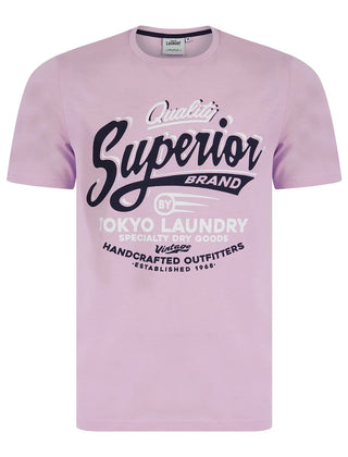 Argyle Tee | Lilac