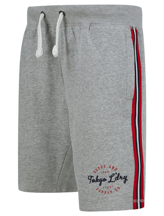 Taper Fleece Shorts Grey Marl