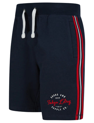 Taper Fleece Shorts Navy