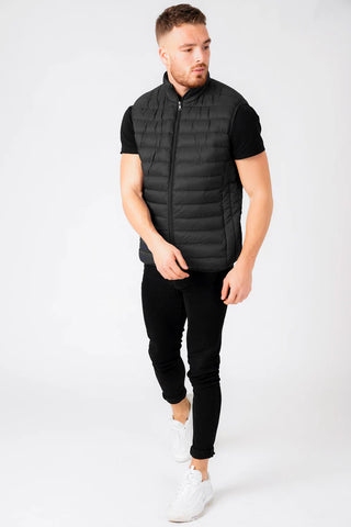 Yellin Quilted Bodywarmer Black