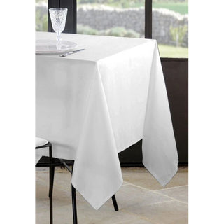 Lovely Casa Nelson Tablecloth White