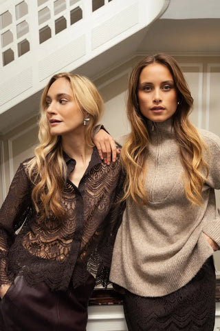 Caty Blouse | Chocolate Torte