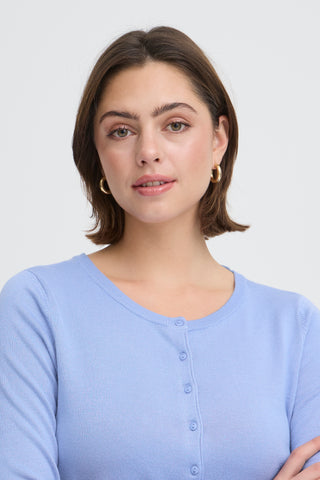 Basic Cardigan | Hydrangea