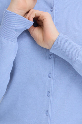 Basic Cardigan | Hydrangea