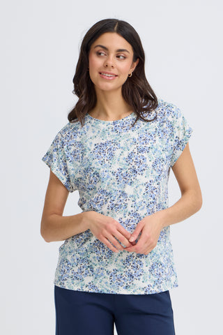 Seen Tee | Floral Hydrangea