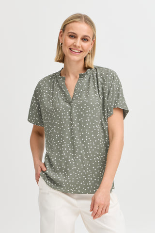 Kamma Top | Agave Green