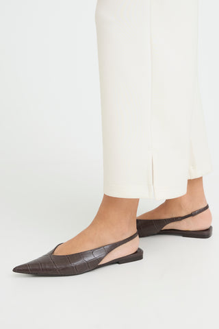 Aurora Trousers | Whisper White