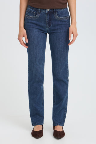 Atlanta Jean | Dark Blue Denim