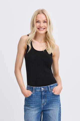 Pamila Tank Top | Black