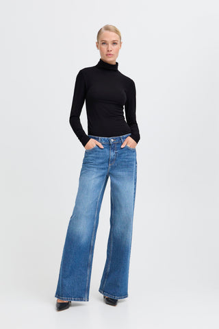 Pamila Roll Neck | Black