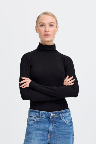 Pamila Roll Neck | Black
