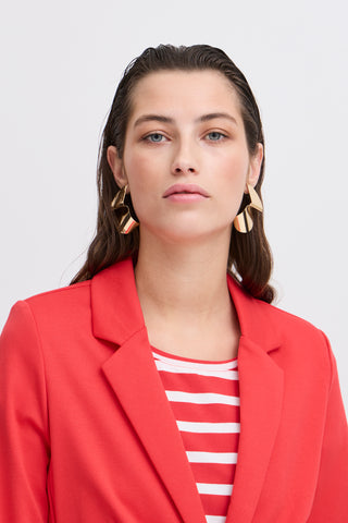 Rizette Blazer | Poinsettia
