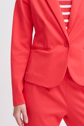 Rizette Blazer | Poinsettia