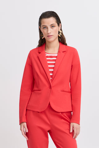 Rizette Blazer | Poinsettia