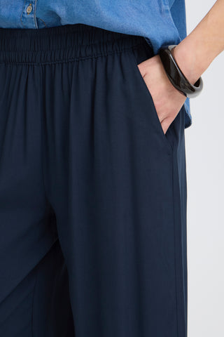 Mmjoella Cropped Trousers | Copenhagen Night