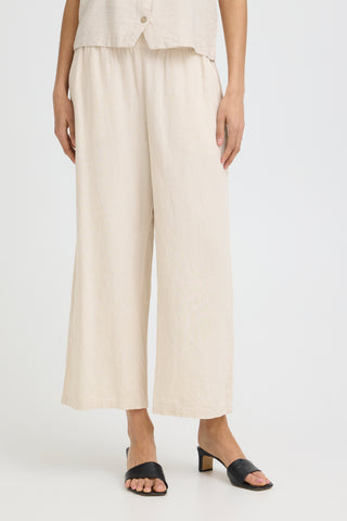 Falakka Crop Pants | Rainy Day Melange