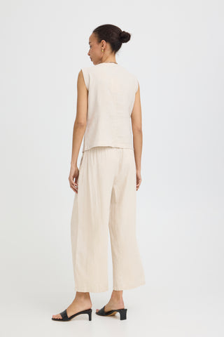 Falakka Crop Pants | Rainy Day Melange
