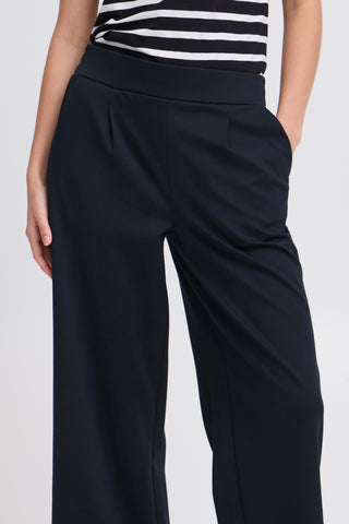 Rizette Wide Trousers | Copenhagen Night