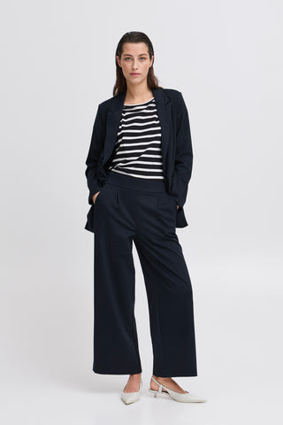Rizette Wide Trousers | Copenhagen Night