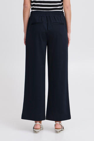 Rizette Wide Trousers | Copenhagen Night
