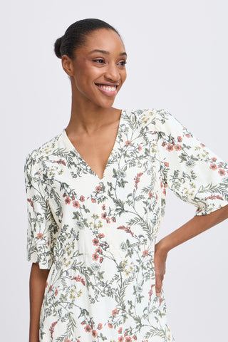 Milda Dress | Birch Flower Mix