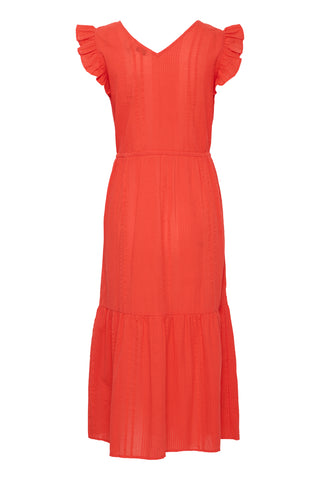 Lanie Dress | Flame Scarlet