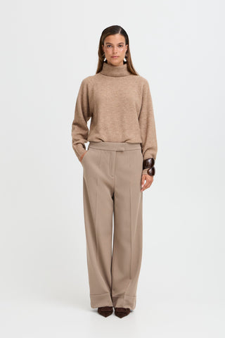 Ellan Cuff Trousers | Walnut