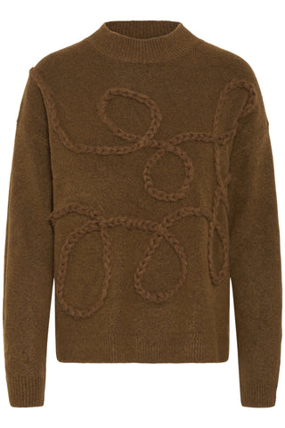 Medi Deco Jumper | Toffee Melange