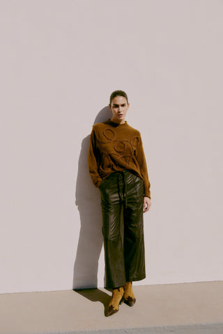 Medi Deco Jumper | Toffee Melange