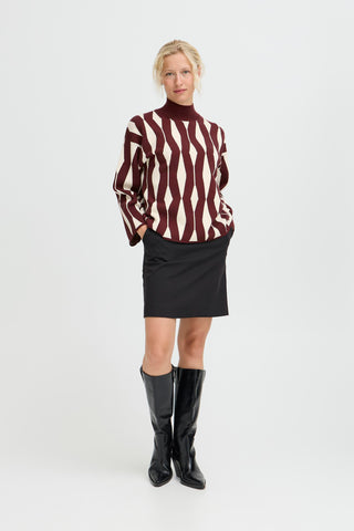 Otari Jacquard Jumper | Port Royale