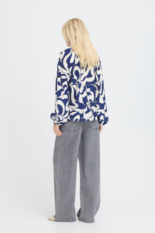 Ikaia Blouse  | Medieval Blue