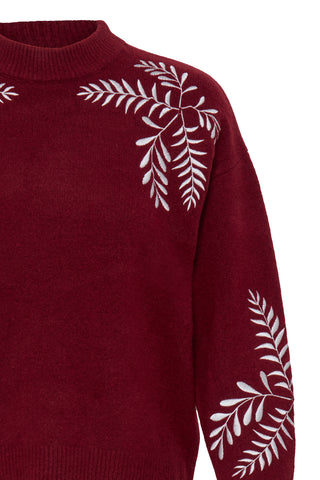 Magge Embroidered Jumper | Port Royale
