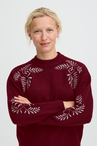 Magge Embroidered Jumper | Port Royale