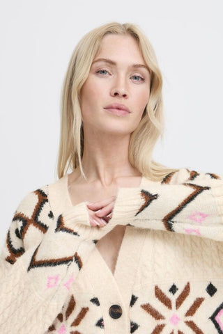 Melpa Cardigan | Birch Melange