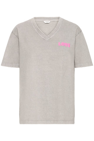 Solka Tee | Grey Flannel