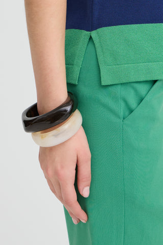 Morla Short Sleeve Jumper | Parfait Pink Stripe