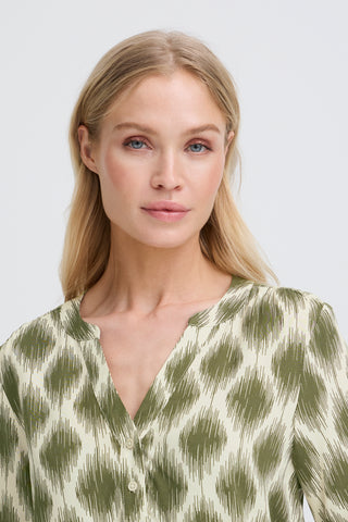 Mmjoella Top | Ogee Ikat Kalamata