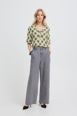 Mmjoella Top | Ogee Ikat Kalamata