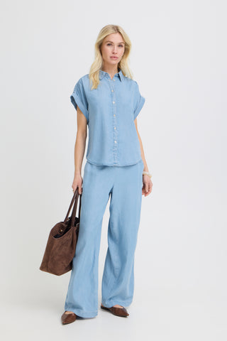 Kosmo Shirt | Light Blue Denim