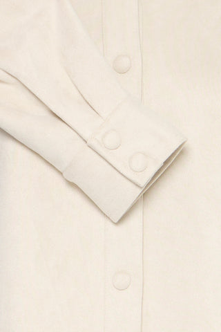 Tomira Laser Cut Out Shirt | Birch