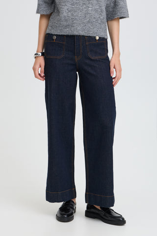 Komma Pocket Jean | Rinse Blue